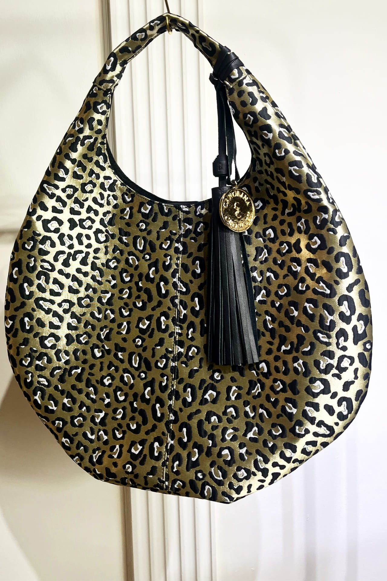 Hobo Bag Tela - Cheeta Oro