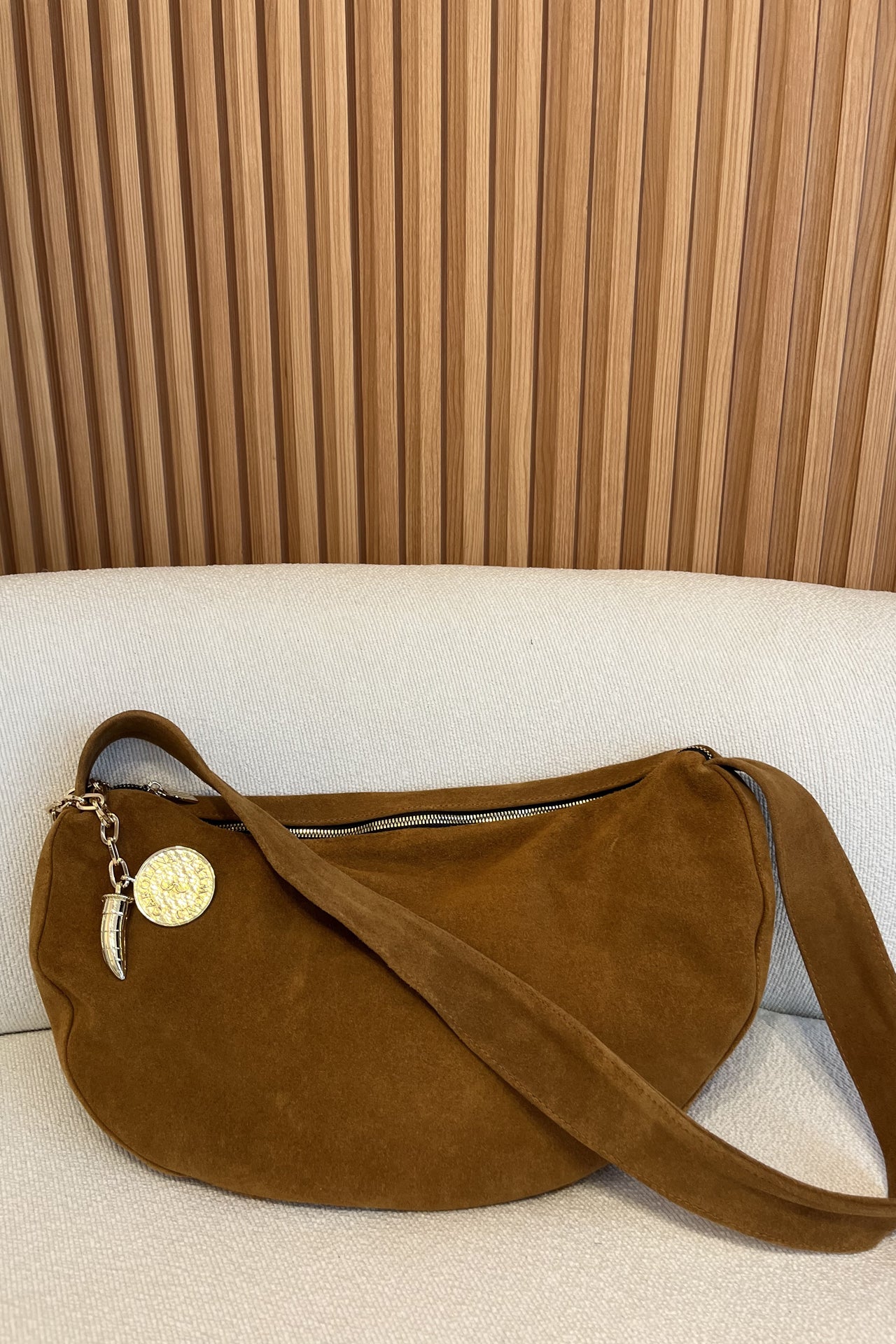 Soft Bag - Camel Gamuza