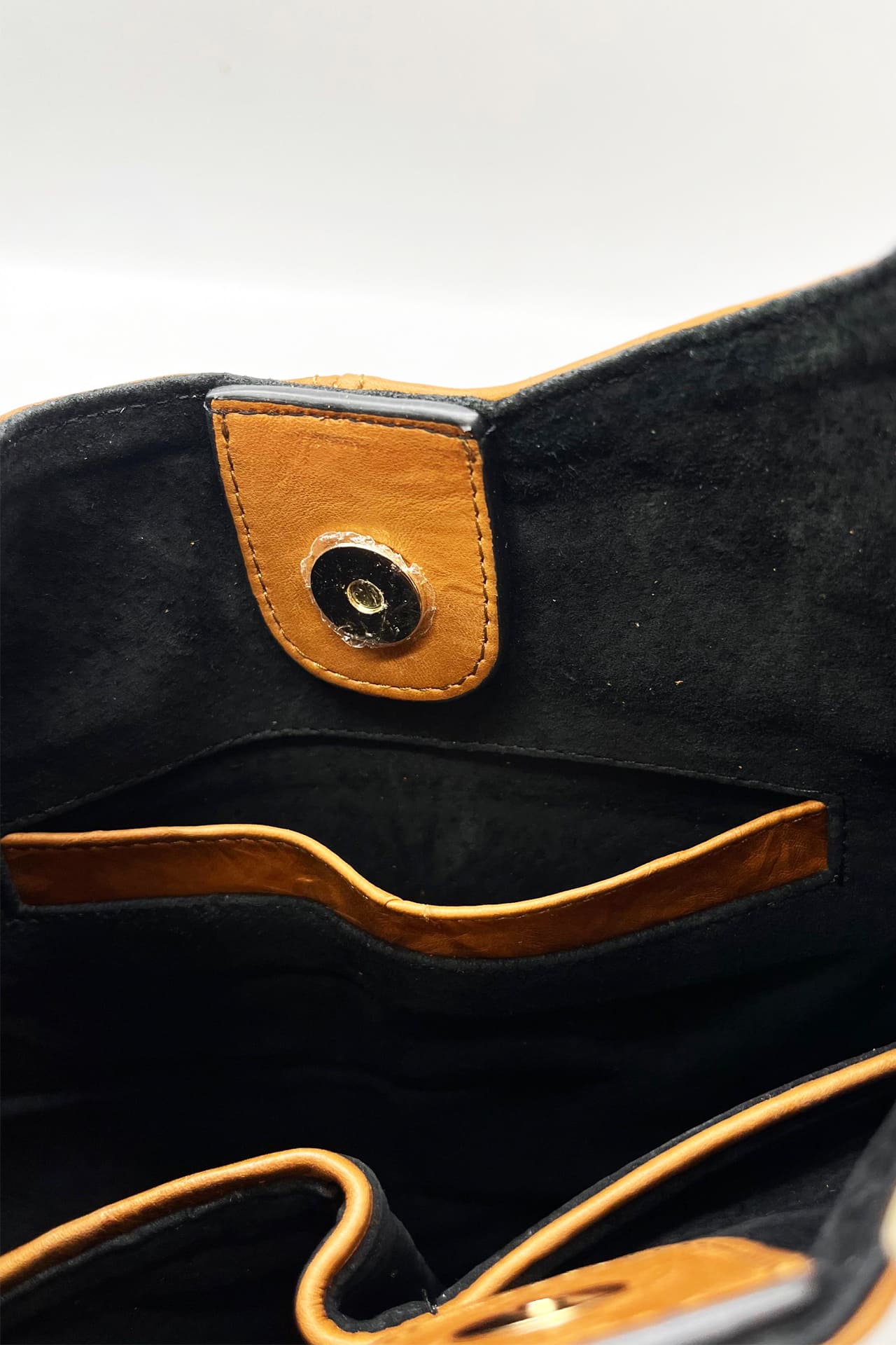 Hobo Bag Con Barbas - Camel
