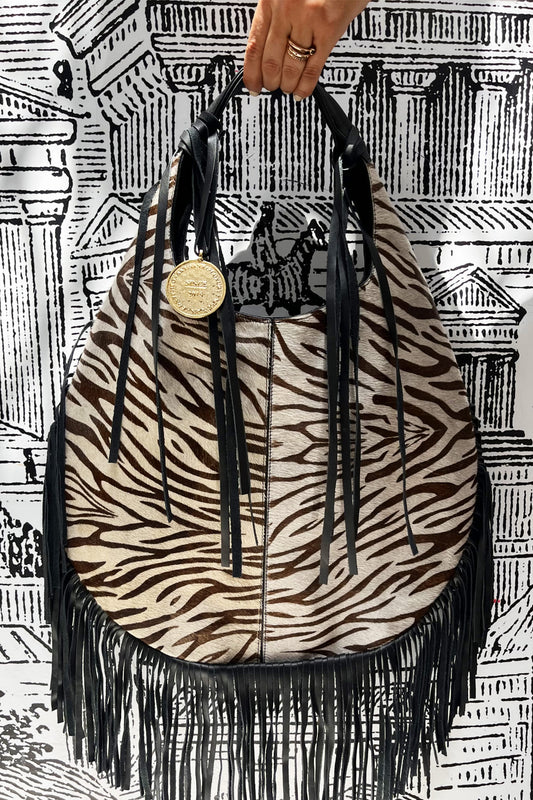 Hobo Bag Corcega - Cebra Barbas