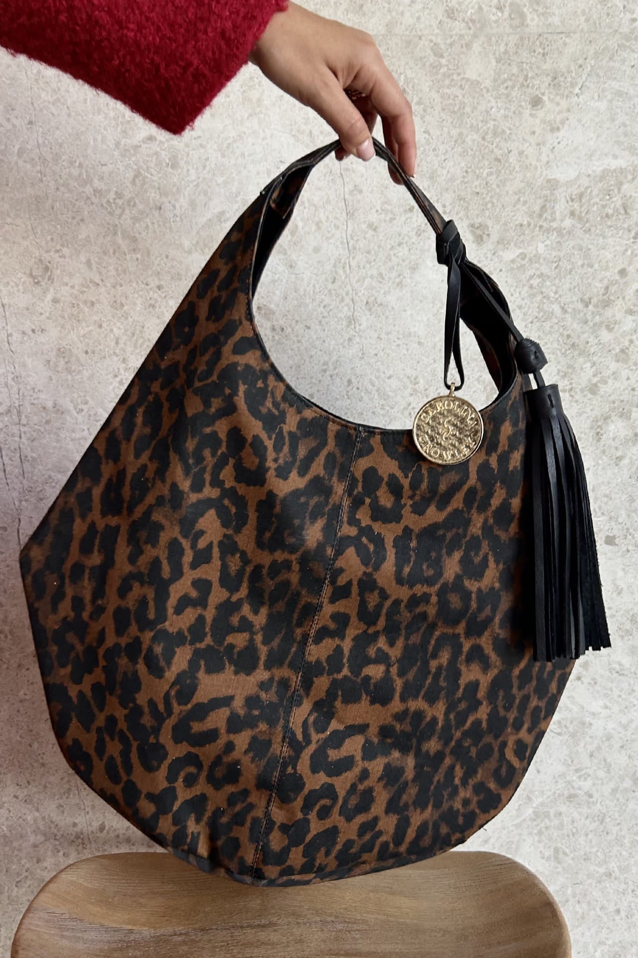 Hobo Bag Denim - Cheeta