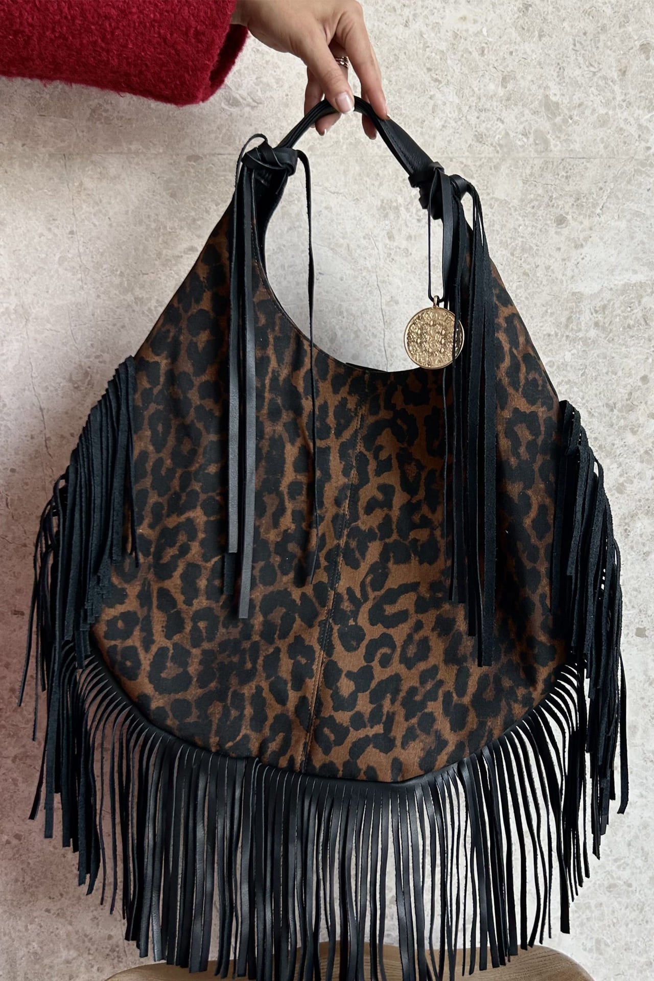 Hobo Bag Denim - Cheeta Barbas