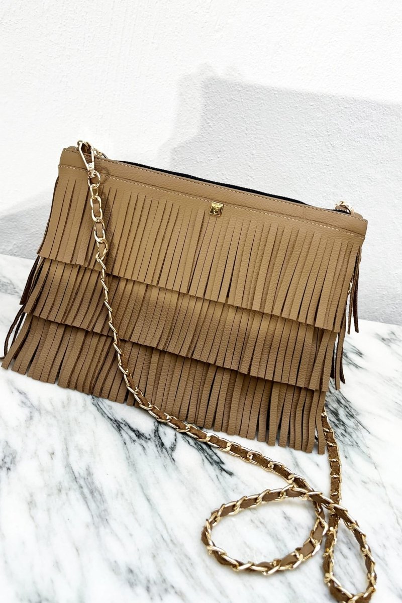 Clutch / Crossbody Ibiza - Mocha Mousse - Carolina Crowley Collection