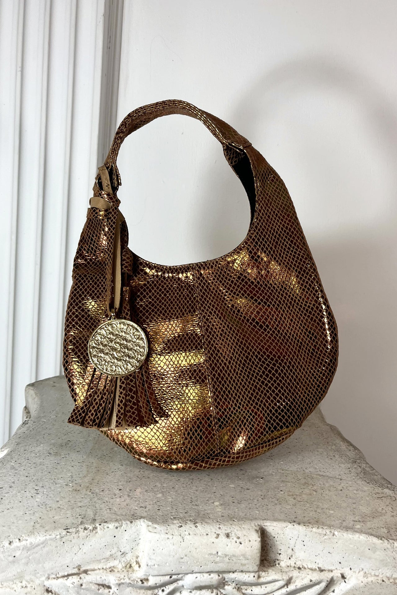 Hobo Bag Petit - Cobre