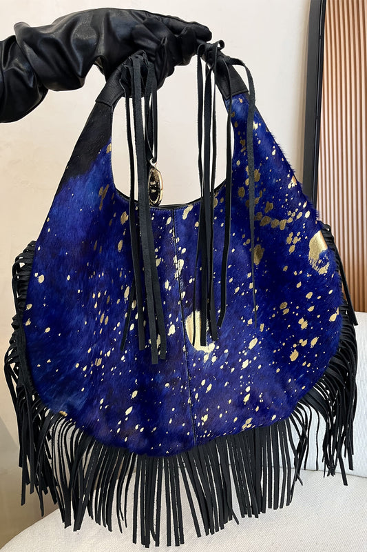 Hobo Bag Corcega Azul - Barbas #6