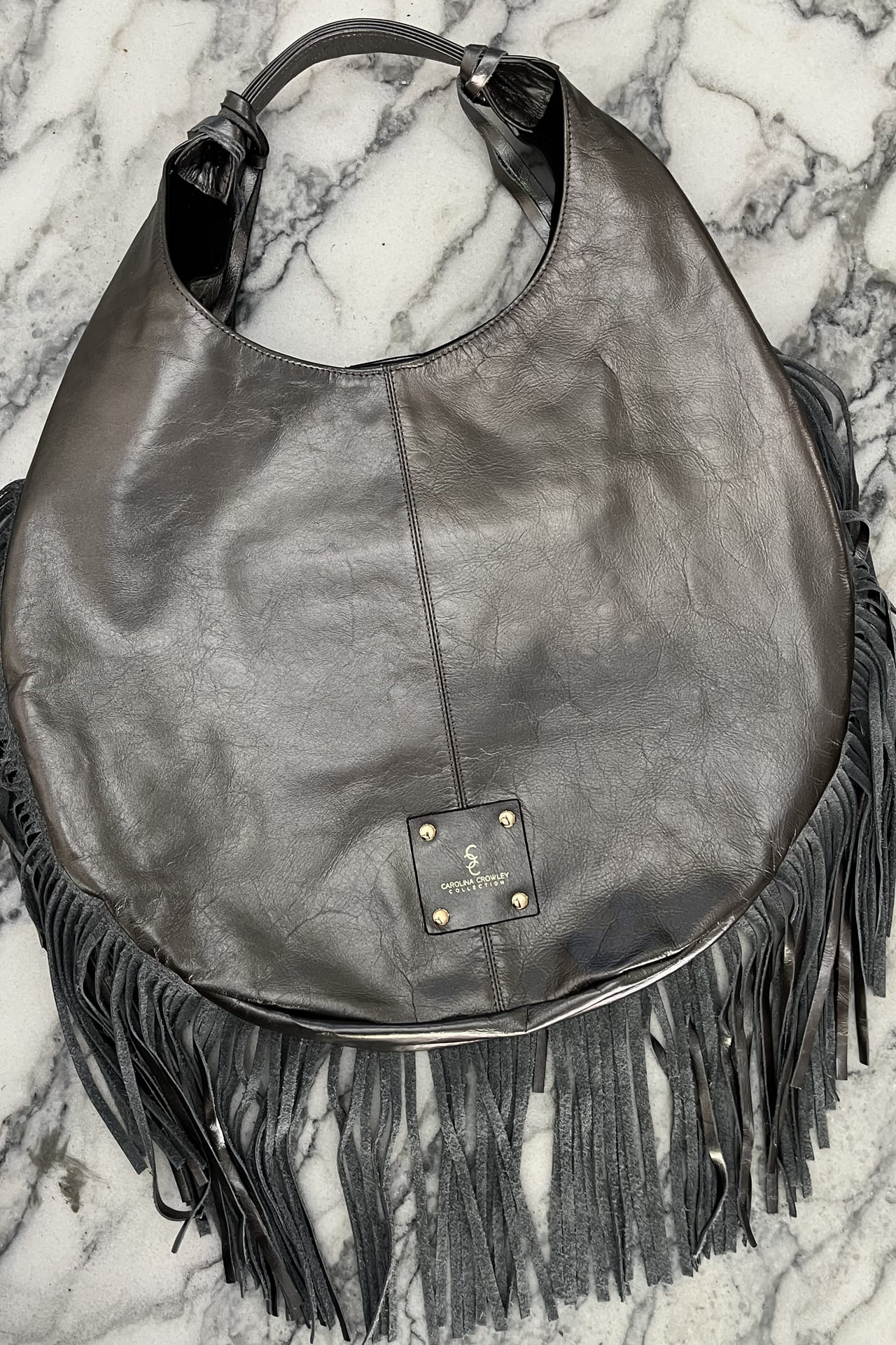 Hobo Bag Corcega Plata #21 -  Barbas