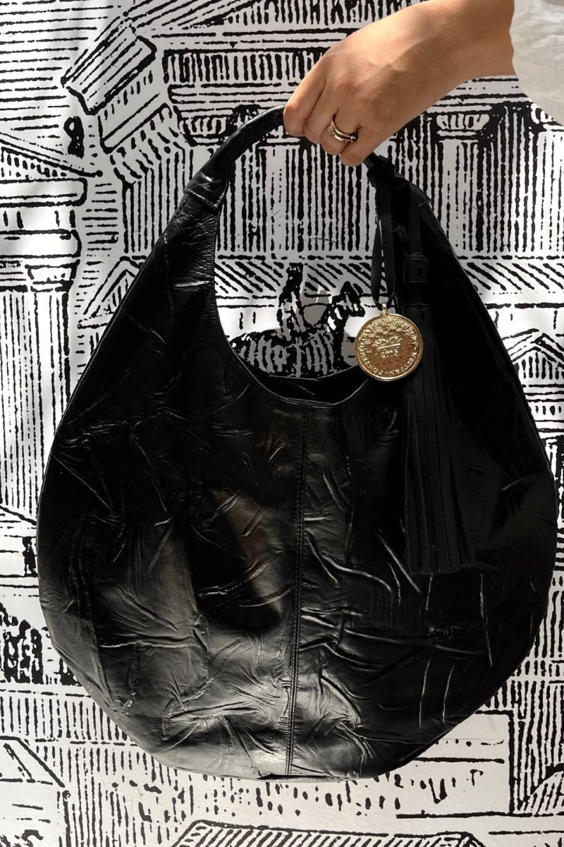 Hobo Bag - Negro - Carolina Crowley Collection