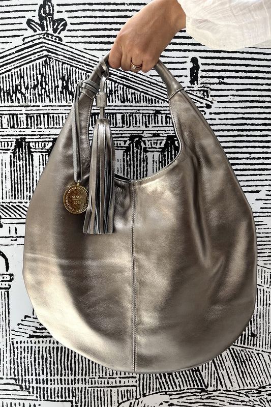 Hobo Bag - Inox Claro