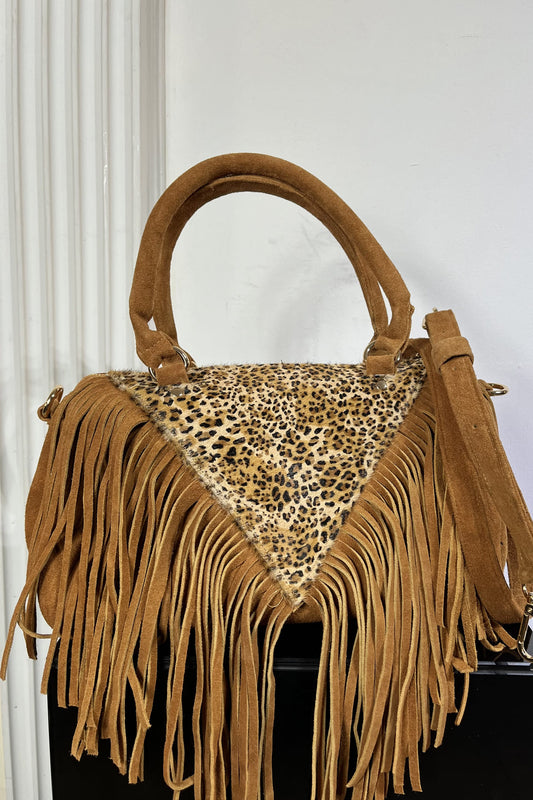 Luxury Bag - Miel/Cheetah 1 Barbas