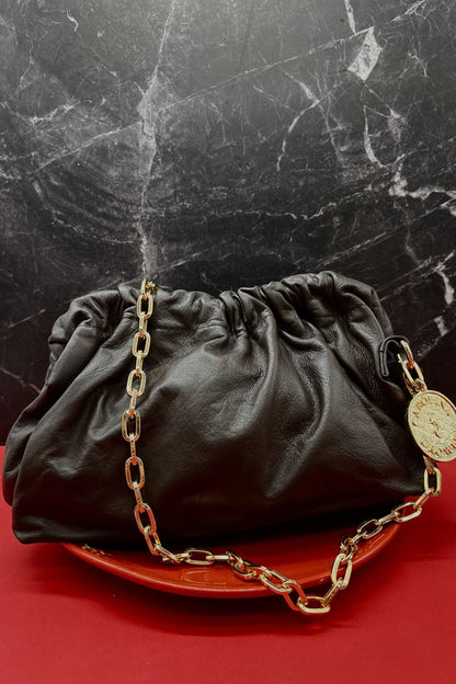 Puffy Clutch - Moka