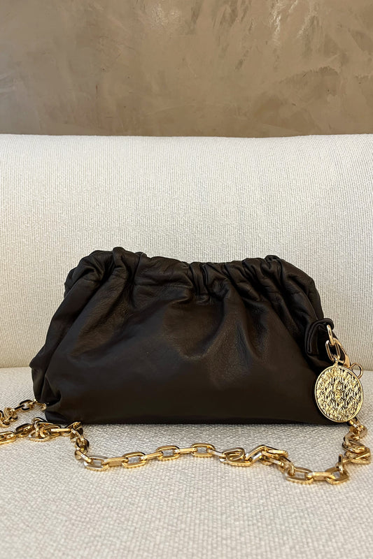 Puffy Clutch - Moka