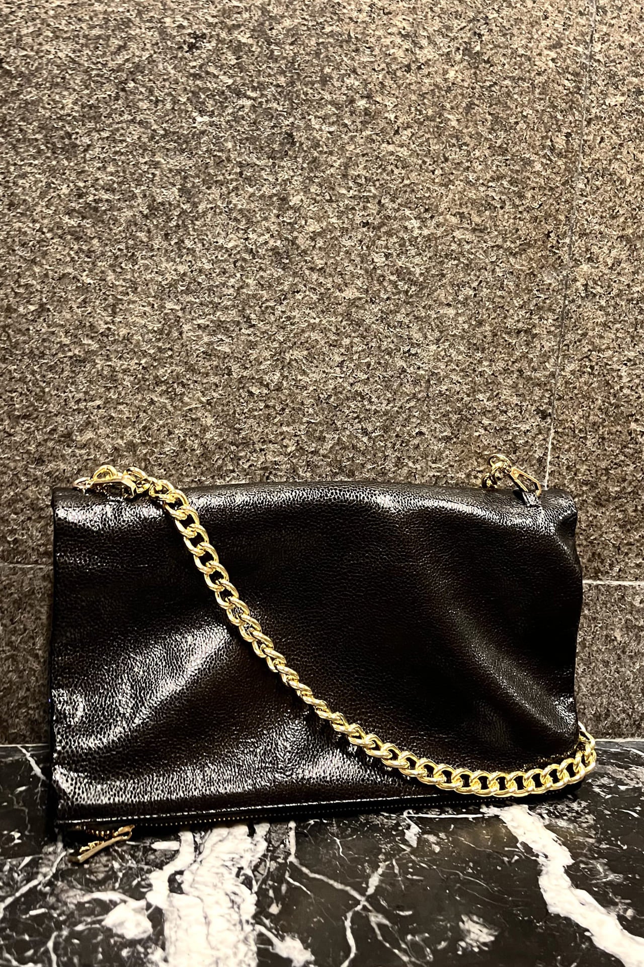 Lady Clutch - Oro  / Negro