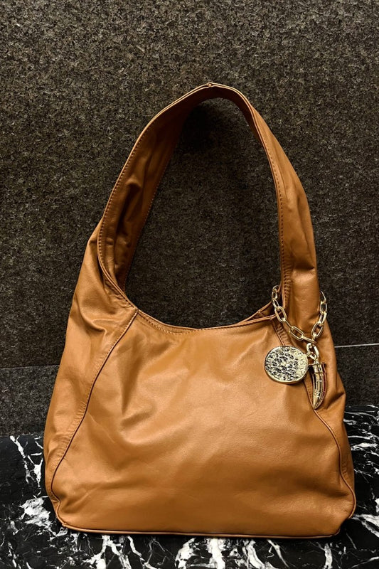 Retro Bag - Camel - Carolina Crowley Collection