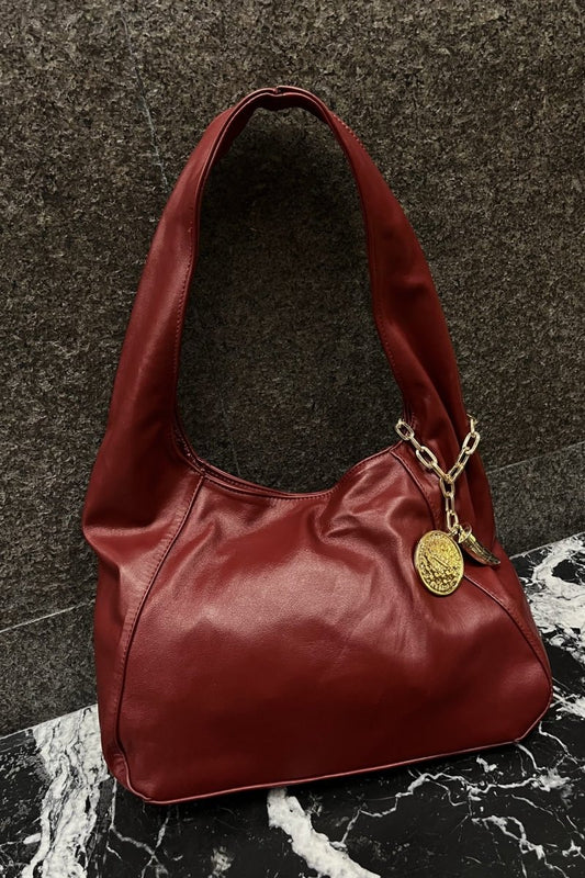 Retro Bag - Rojo Cereza - Carolina Crowley Collection