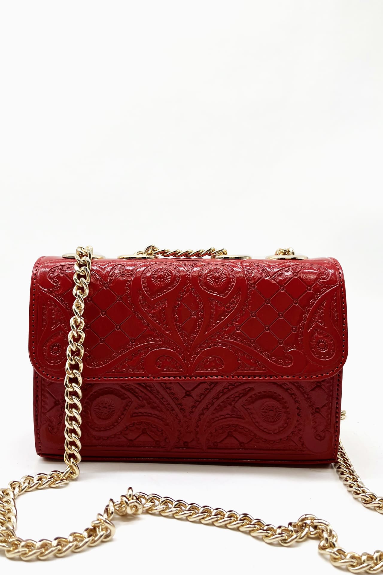 Viena Crossbody  - Rojo