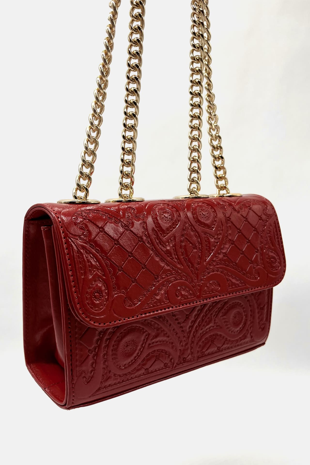 Viena Crossbody  - Rojo