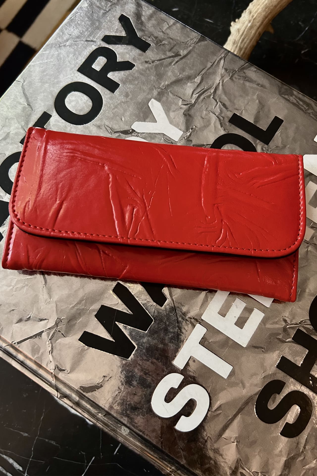 Cartera Sobre- Rojo