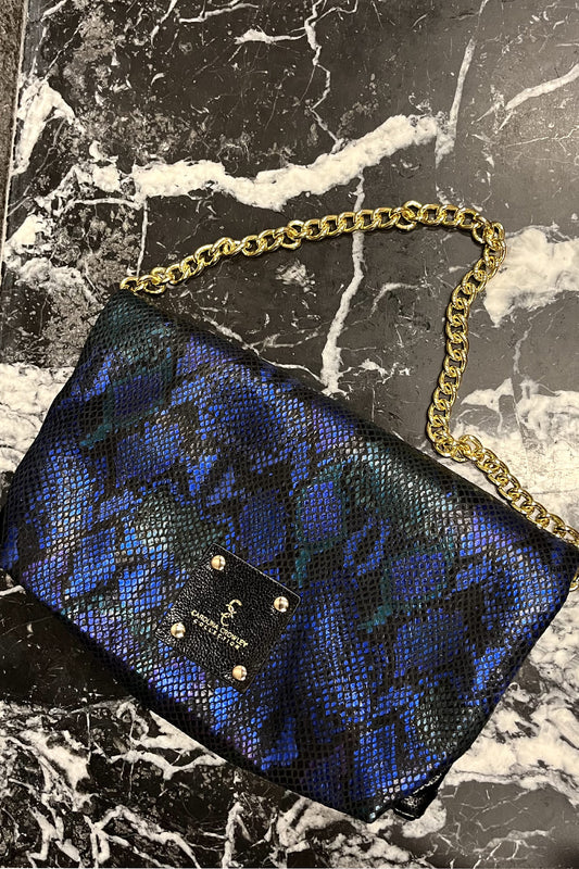 Lady Clutch - Snake / Negro