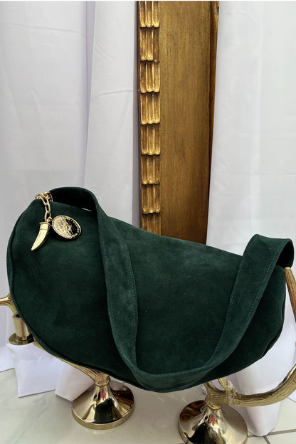 Soft Bag Gamuza - Verde Esmeralda