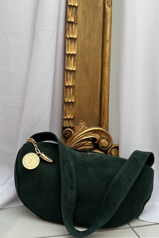 Soft Bag Gamuza - Verde Esmeralda