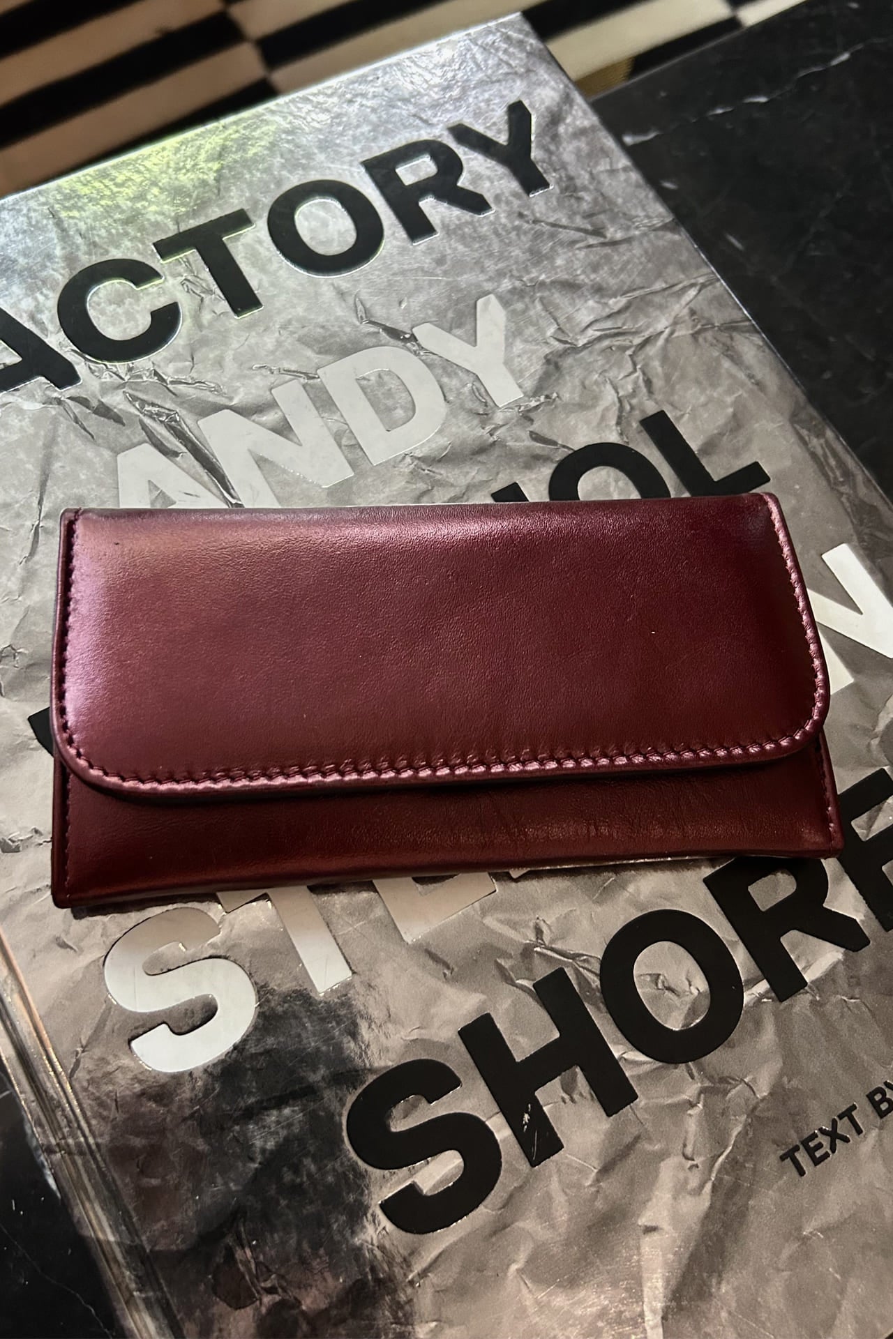 Cartera Sobre - Burgundy